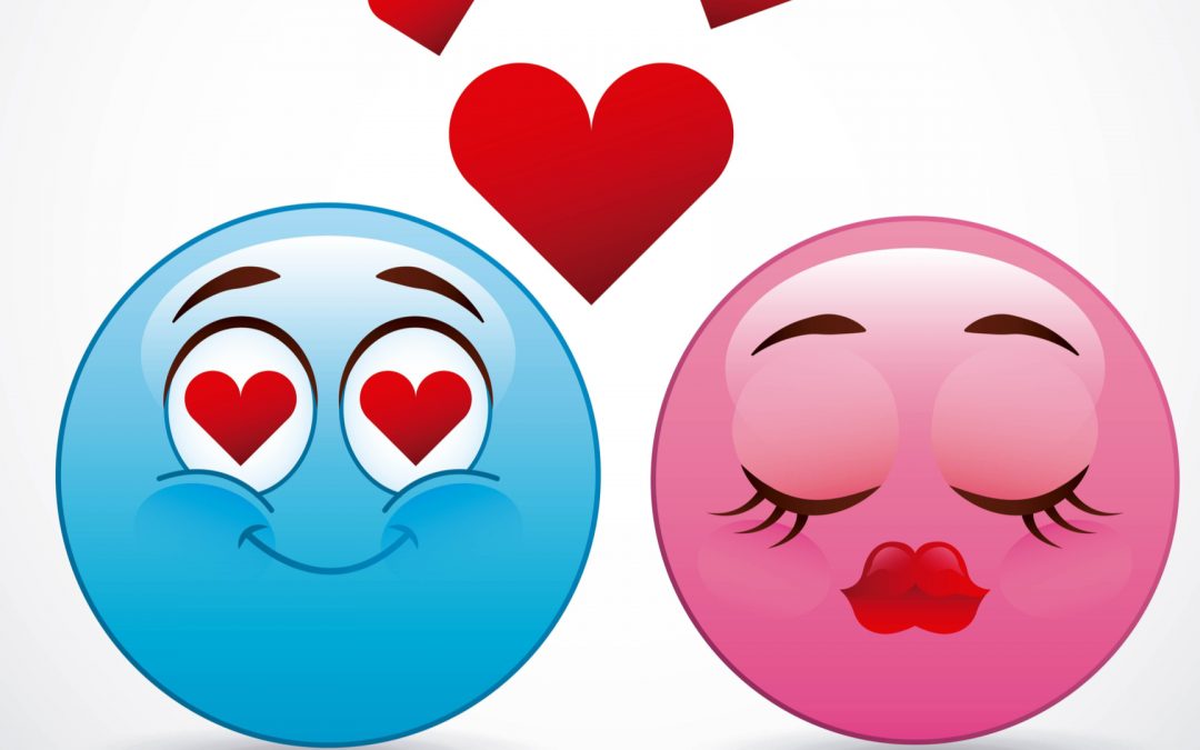 emoji amoureux