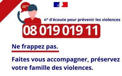 Violences conjugales :  Ne laissez pas monter votre violence !